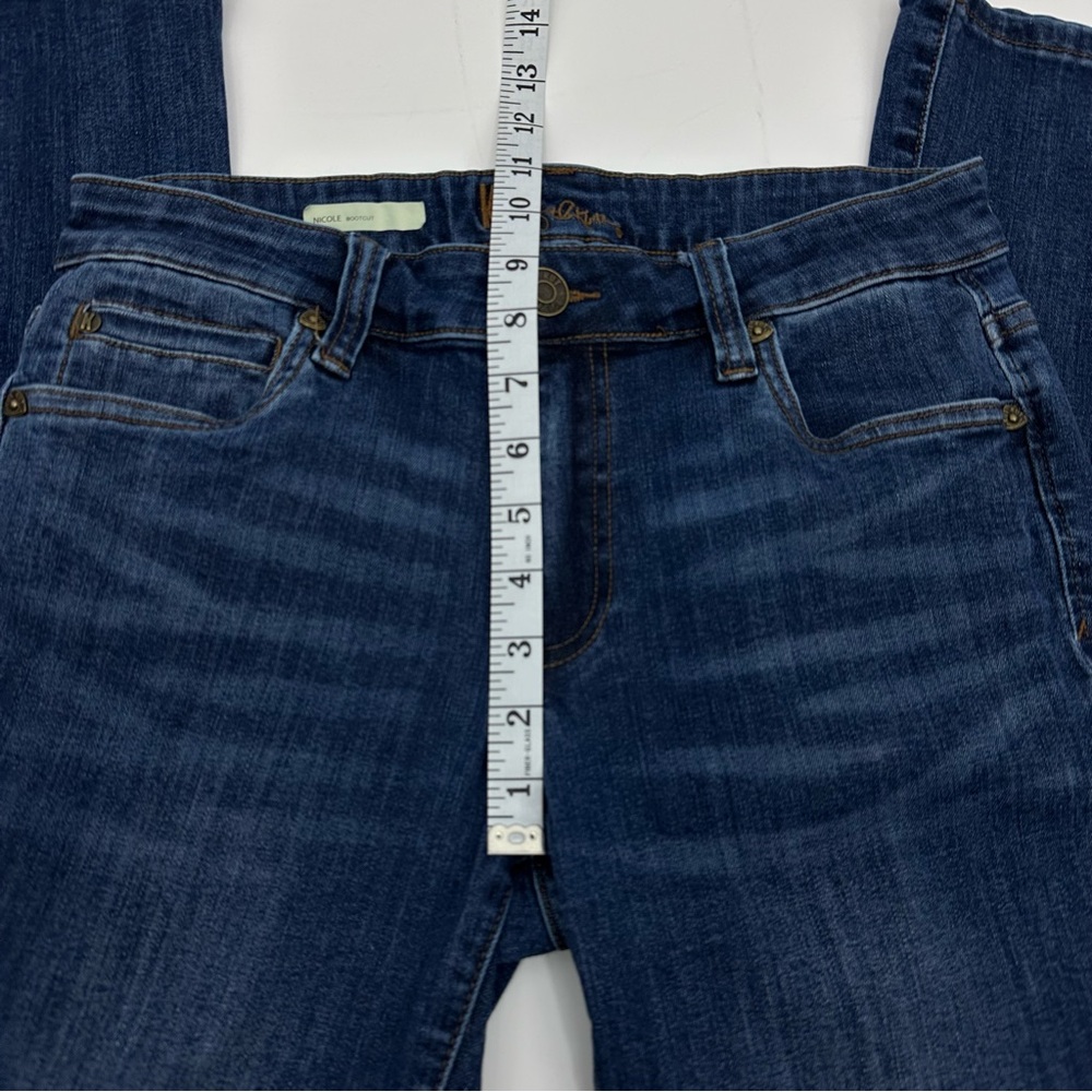KUT from the Kloth Nicole Bootcut Jeans Dark Wash Size 6 - Picture 11 of 14
